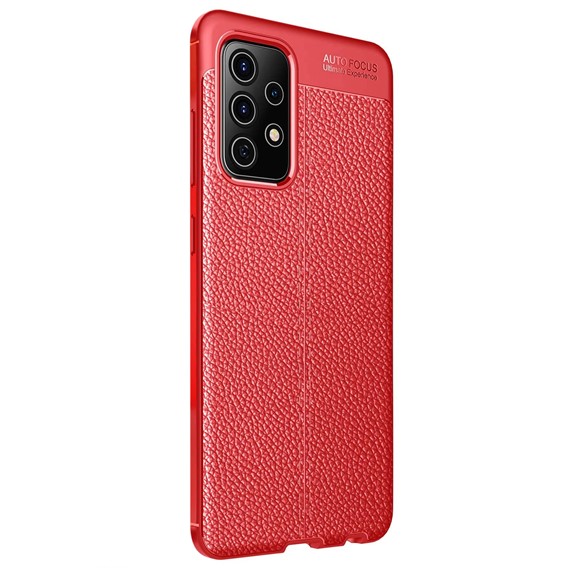 CaseUp Samsung Galaxy A52 Kılıf Niss Silikon Kırmızı 2